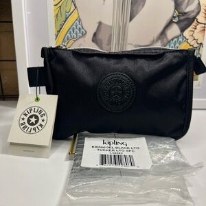 KIPLING 🦍 Tucker Nylon Pouch with Handle